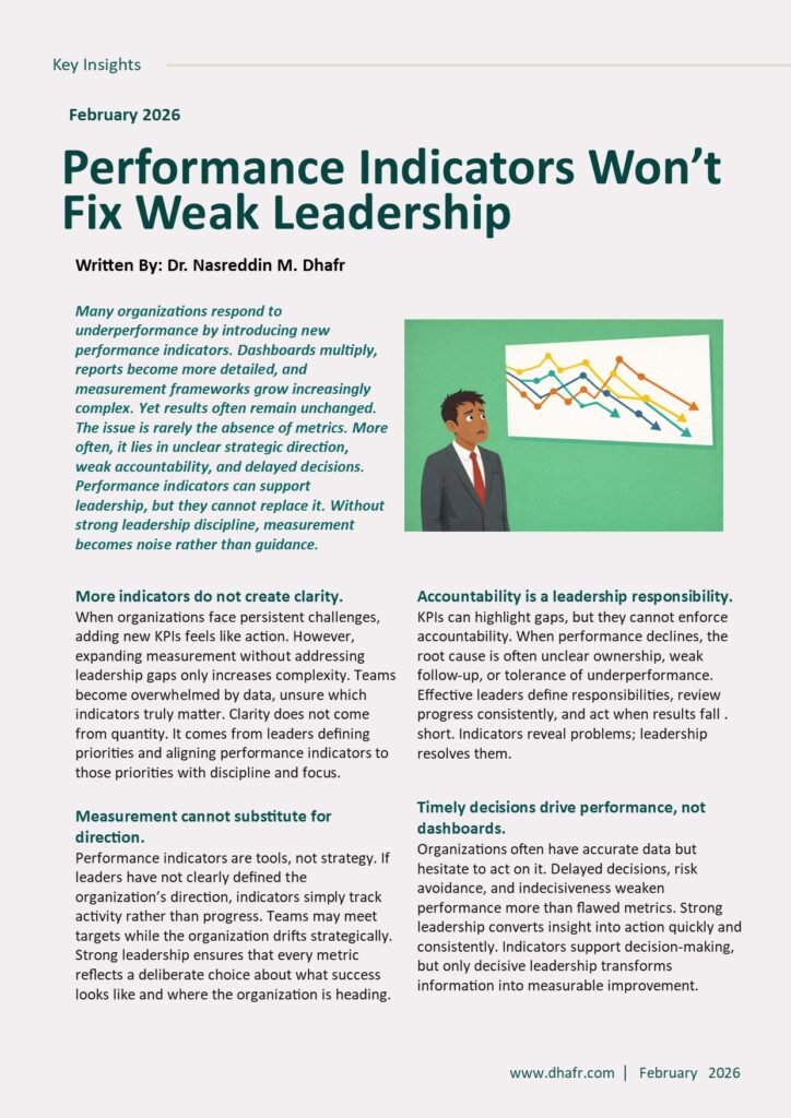 Article of performance wont fix a leadership issue